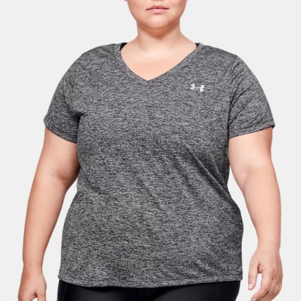 Under Armour Tech Twist V-neck Short Sleeve Heat Gear Tee